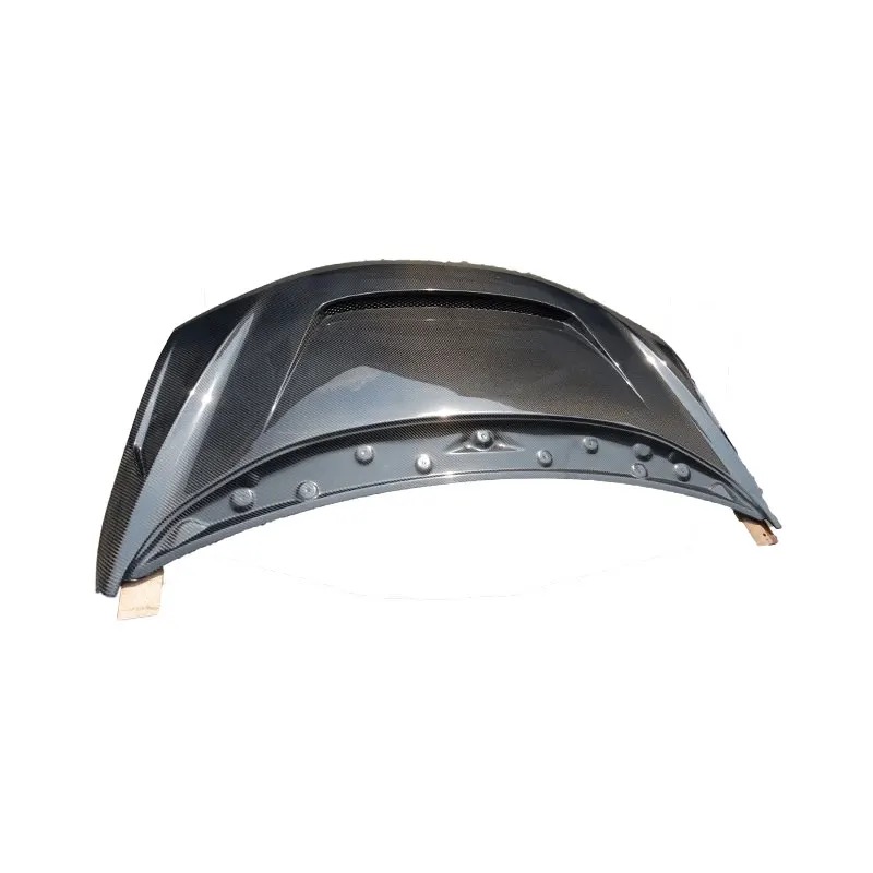 Carbon Fiber Bonnet Hood for  New Jazz Fit 2014 M Style Engine Cover Bodykit for Car